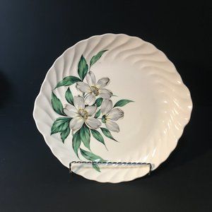 Vintage Royal China Platter in the WHITE DOGWOOD Pattern With Handles
